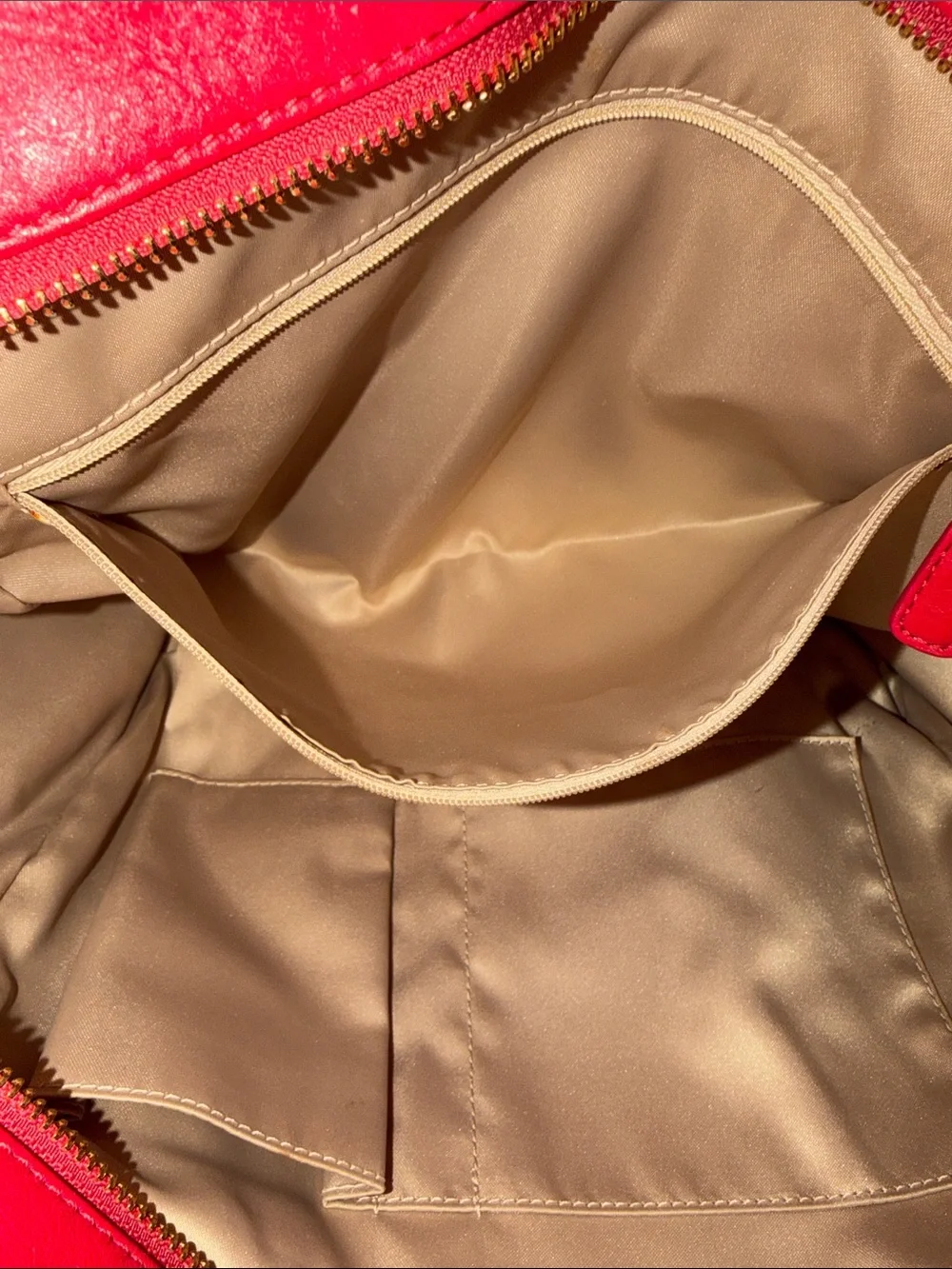 ‼️Coach Ashley Gathered Pink Leather Shoulder Bag